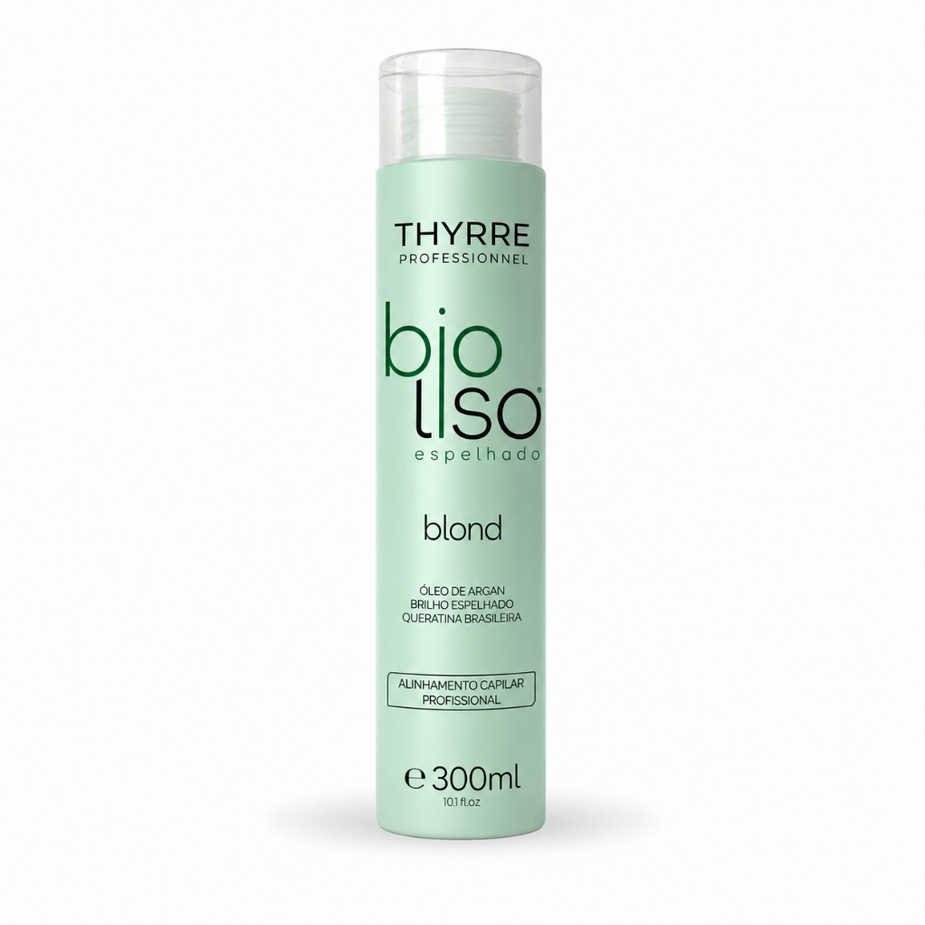 Ativo BioLiso Blond 300ml Progressiva Semi-Definitiva Sem Formol Organica Thyrre Cosmetics