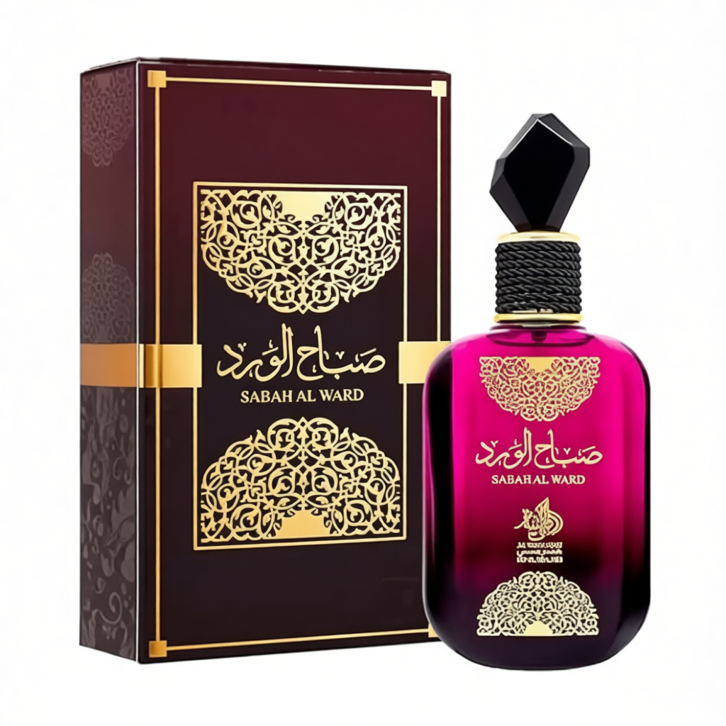 Perfume Árabe Original Al Wataniah Feminino Sabah Al Ward Eau de Parfum 100ml