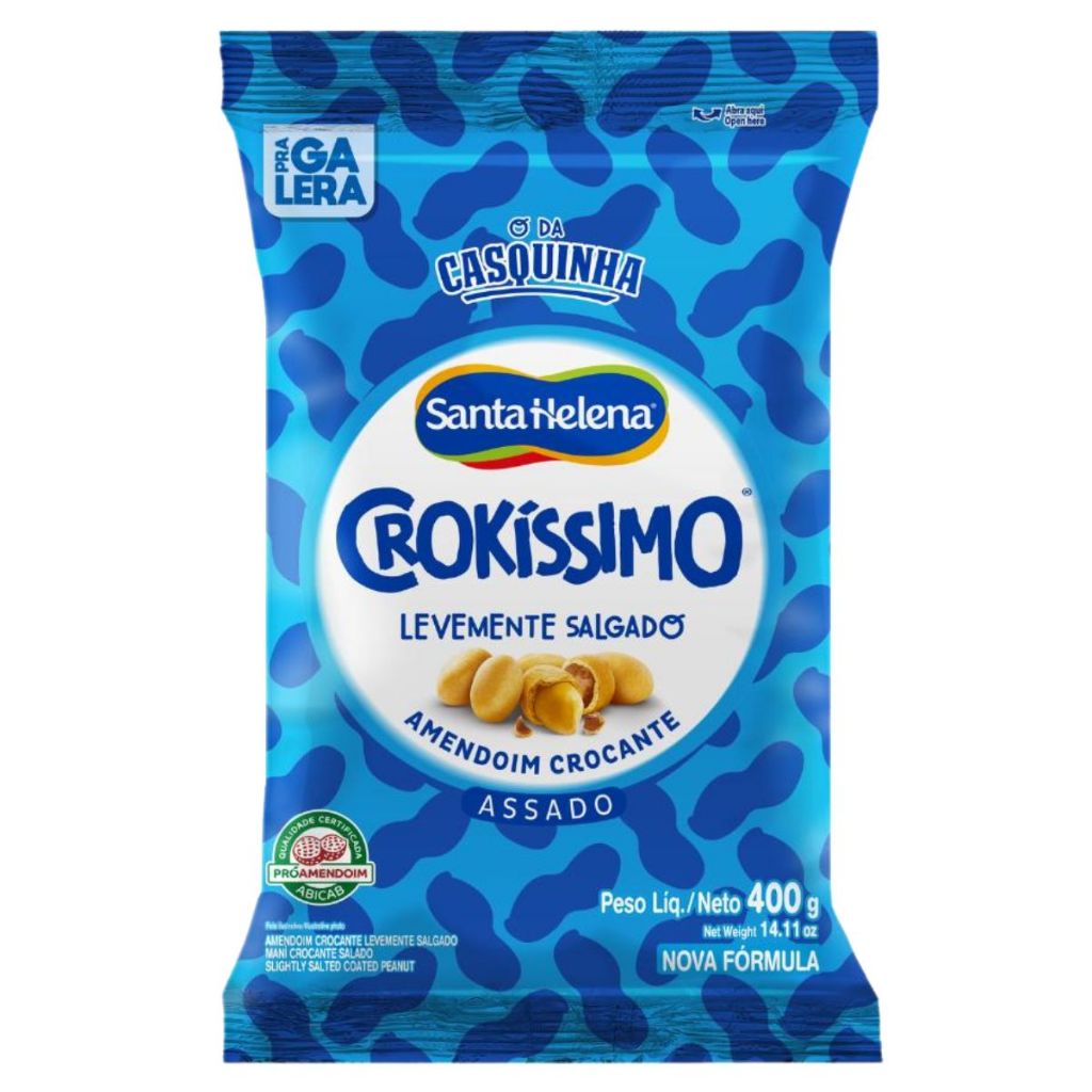 Crokíssimo Amendoim Levemente Salgado 400G