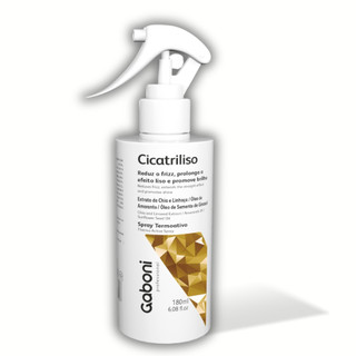 Spray Defrizante Protetor Térmico com Efeito Liso Cicatriliso 180ml Gaboni