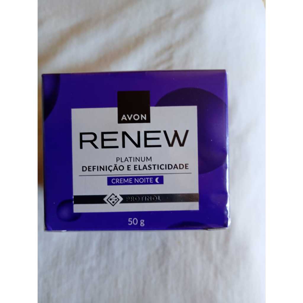 Renew Cremes Faciais +30, +45, +55/ Gel de Limpeza Renew/ Tratamento Hialurônico Renew – Avon