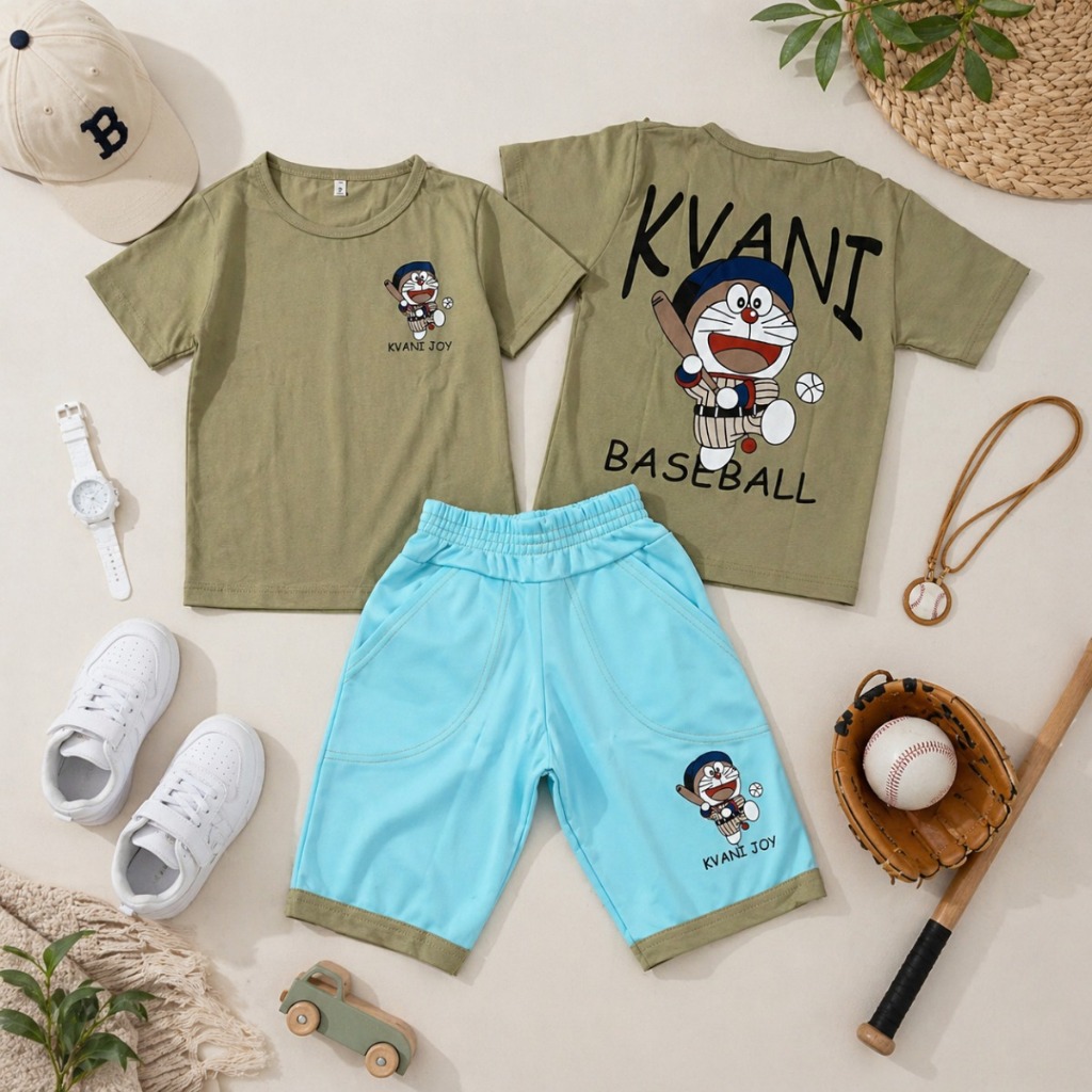 conjunto infantil de verão bermuda e camisa para menino roupa masculina criança kit blusa e bermuda