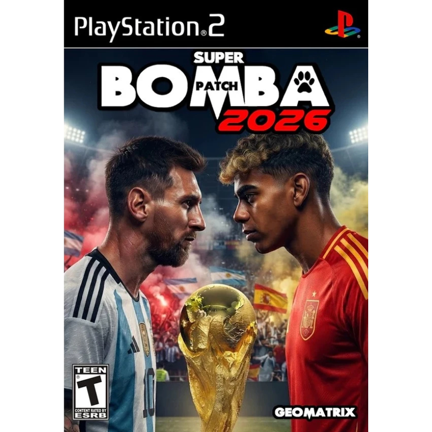 Bomba Patch 2026 PS2 Atualizado Futebol Brasileiro Elencos 2026 Mídia Física