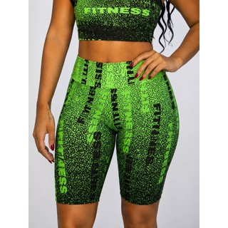 Bermuda Feminina Suplex Fitness Modeladora, Confortável Tecido Resistente Ideal para Academia Treino