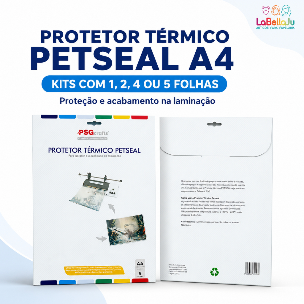 Protetor Térmico PETSEAL A4 – PSG Crafts