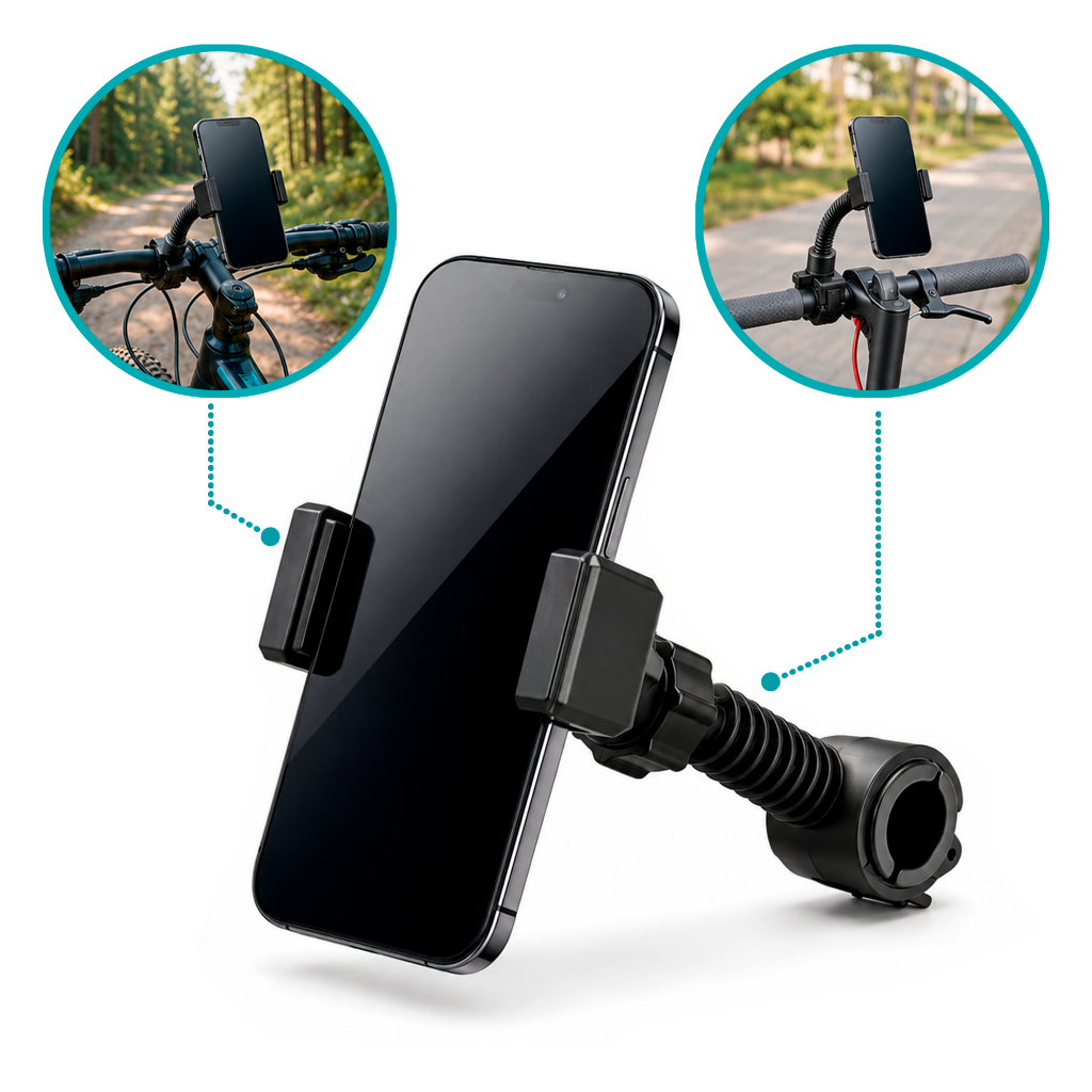 Suporte para Celular Smartphones Ajustável para Tripés Bicicletas SPC-007 Sou Foto