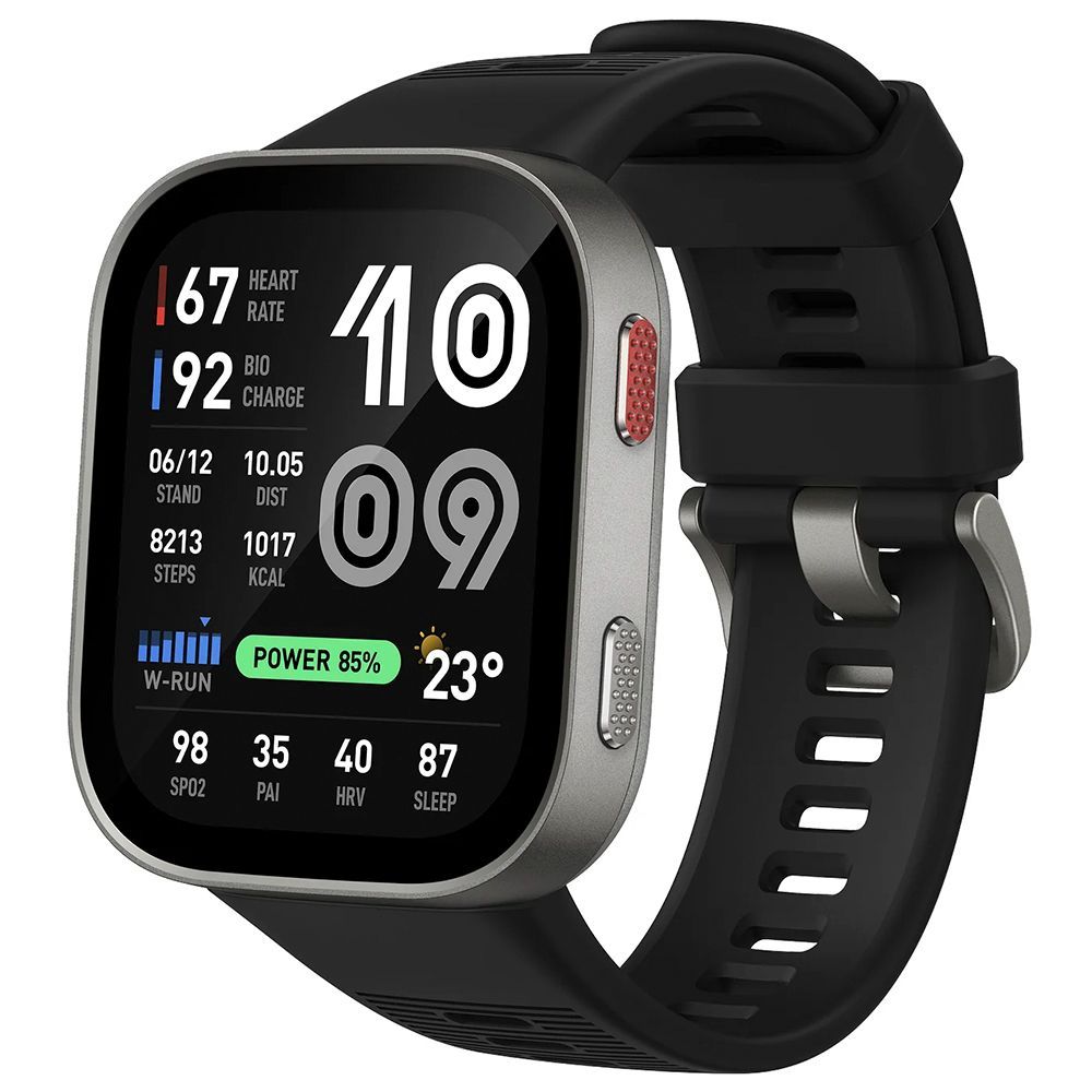 Relógio Amazfit Bip Max 46mm, bateria de 20 dias, tela AMOLED de 5.3 cm, GPS