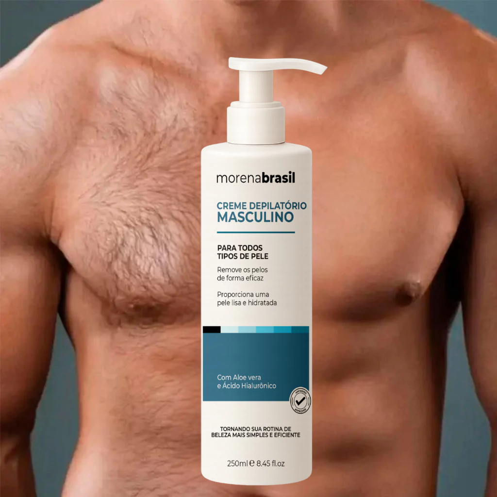 Creme Depilatório Masculino – Remoção de Pelos Fácil e Sem Complicações