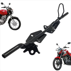 Estribo Pedal Apoio Tubular Honda CG Titan Start Fan Cargo 150 160 2016 A 2025