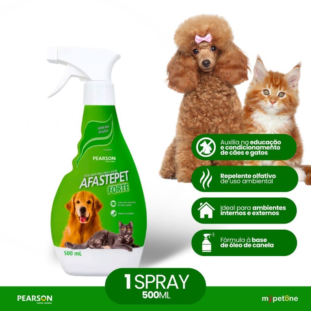 Afaste pet Forte 500mL - Educador P/ Cães e Gatos
