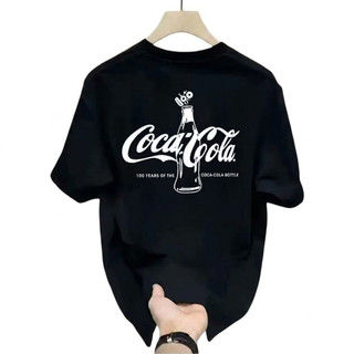 Camiseta 100% algodão de alta qualidade tema Coca-Cola estilo retrô  Camiseta Masculina Estampada