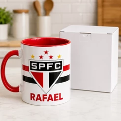 Caneca São Paulo Personalizada Com Nome Para Presentear
