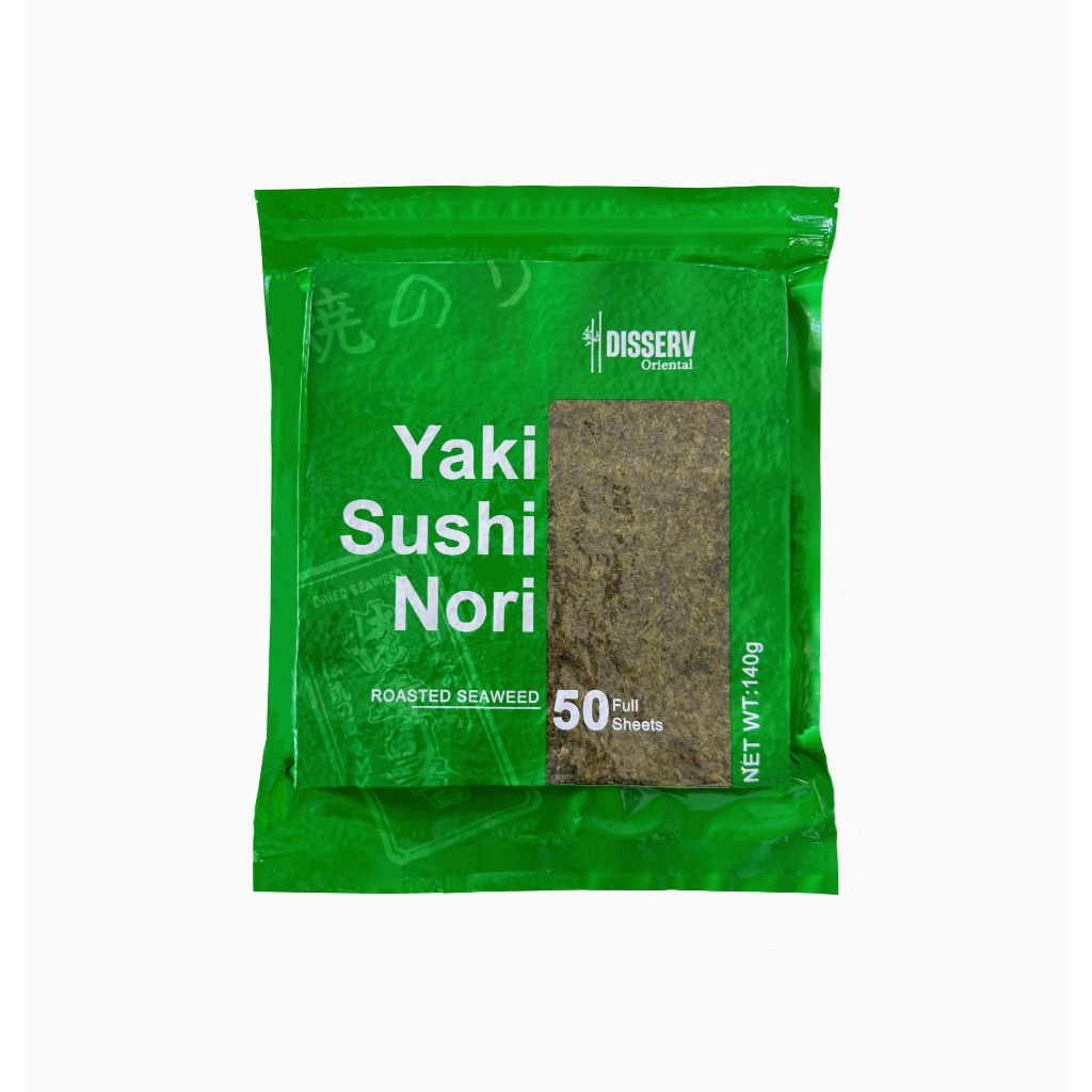 ALGA SUSHI NORI (GREEN) 140G 50 FOLHAS