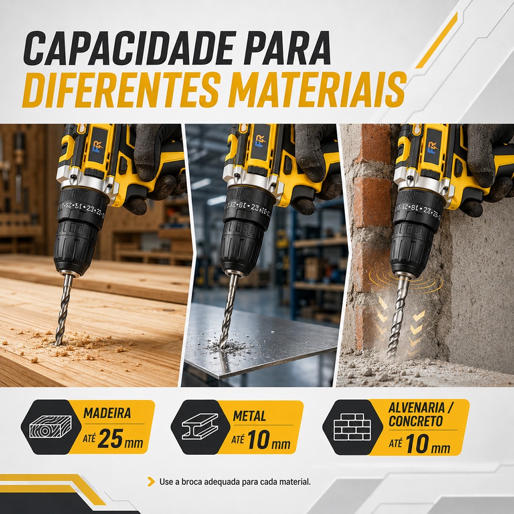 Furadeira de Impacto Sem Fio 48V — foto 6