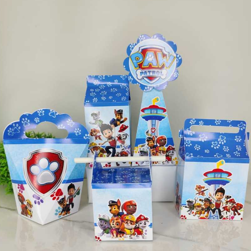 Kit Personalizados Patrulha Canina ( para cliente montar) Festa Infantil Lembrancinha Personalizada Mimos Aniversário.