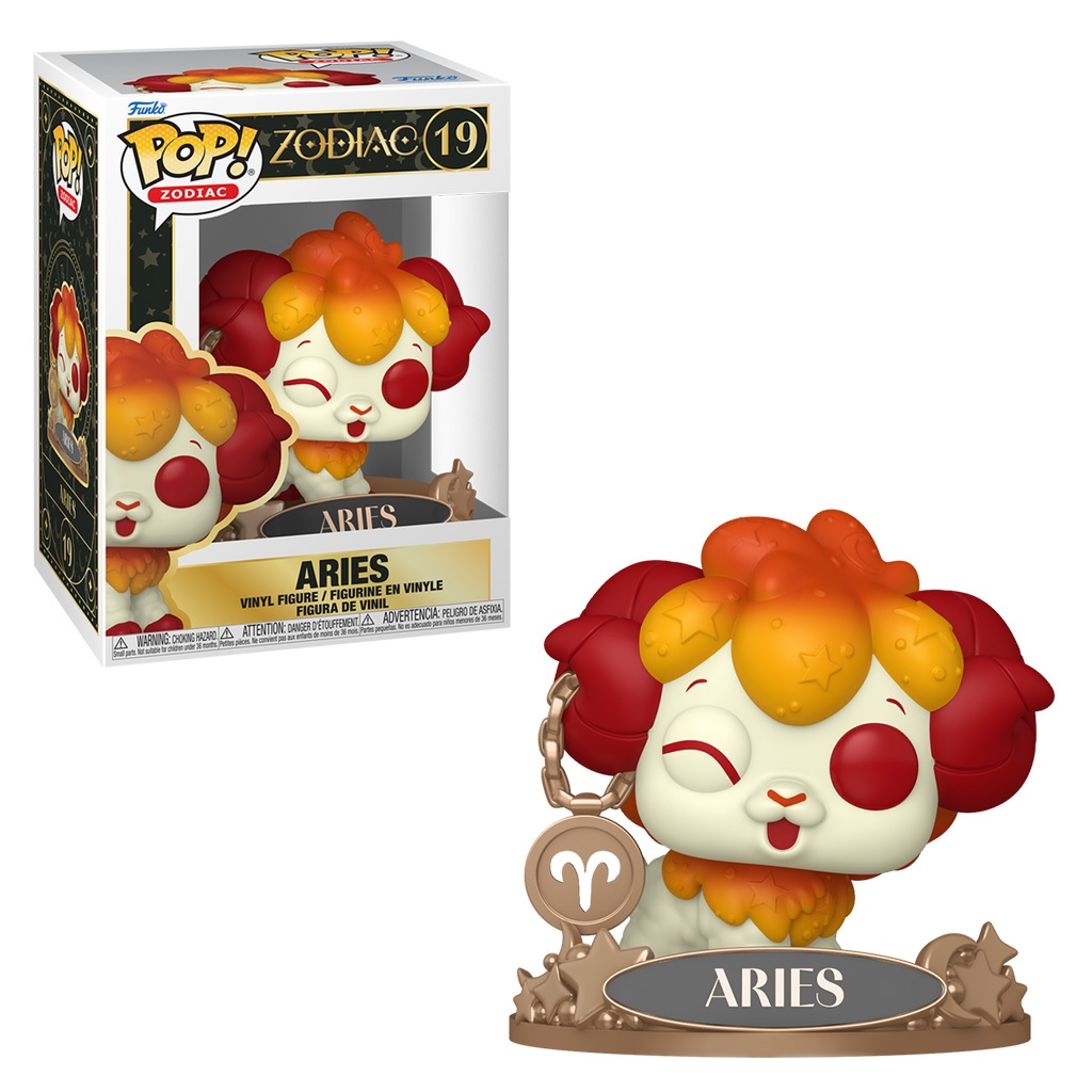 FUNKO POP ZODIAC - ARIES 19 NOVO ORIGINAL