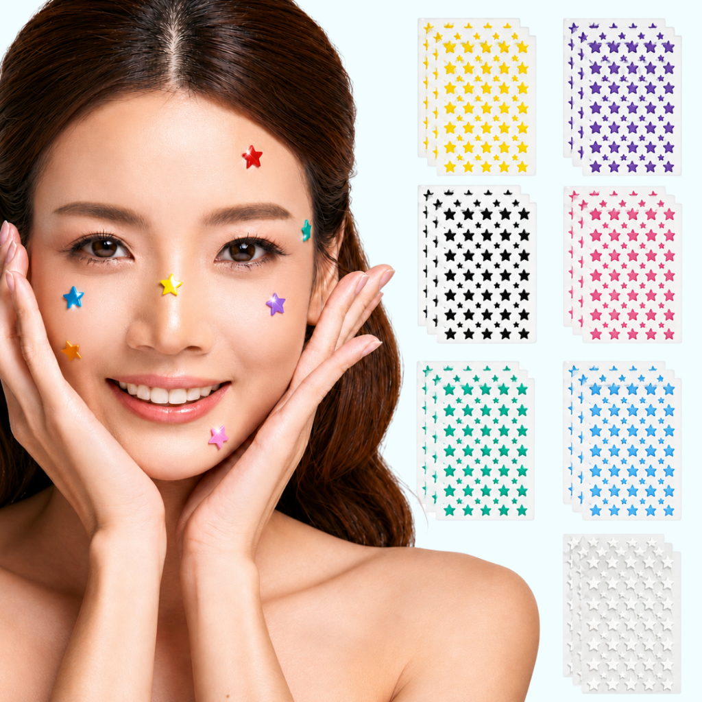 KIT Estrela Acne Remendos hidrocoloide Rosto Espinha Adesivos Pra Zits Tratamento De Ponto Cuidados