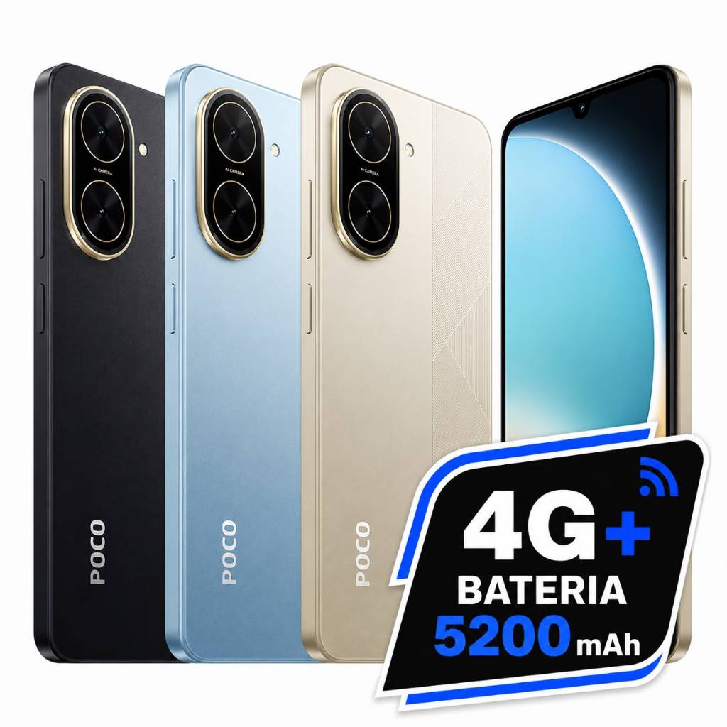 Celular Smartphone Xiaomi Poco C71 128GB / 64GB Dual Sim Global