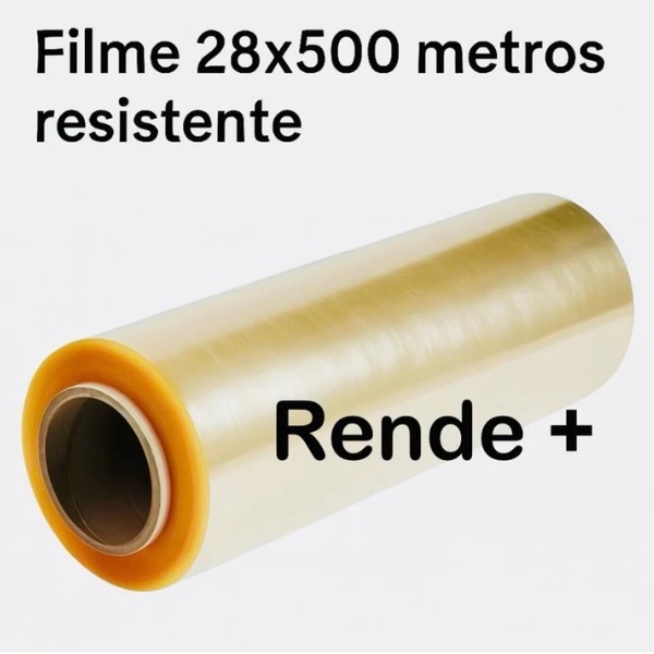 Bobina Plastico De Filme Pvc 28cm X 500 METROS ESTICAVEL