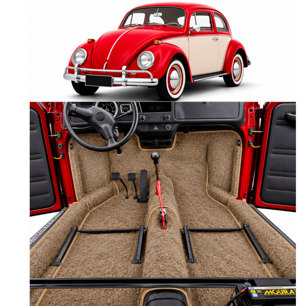 Carpete Do Piso Fusca Mais O Chiqueirinho