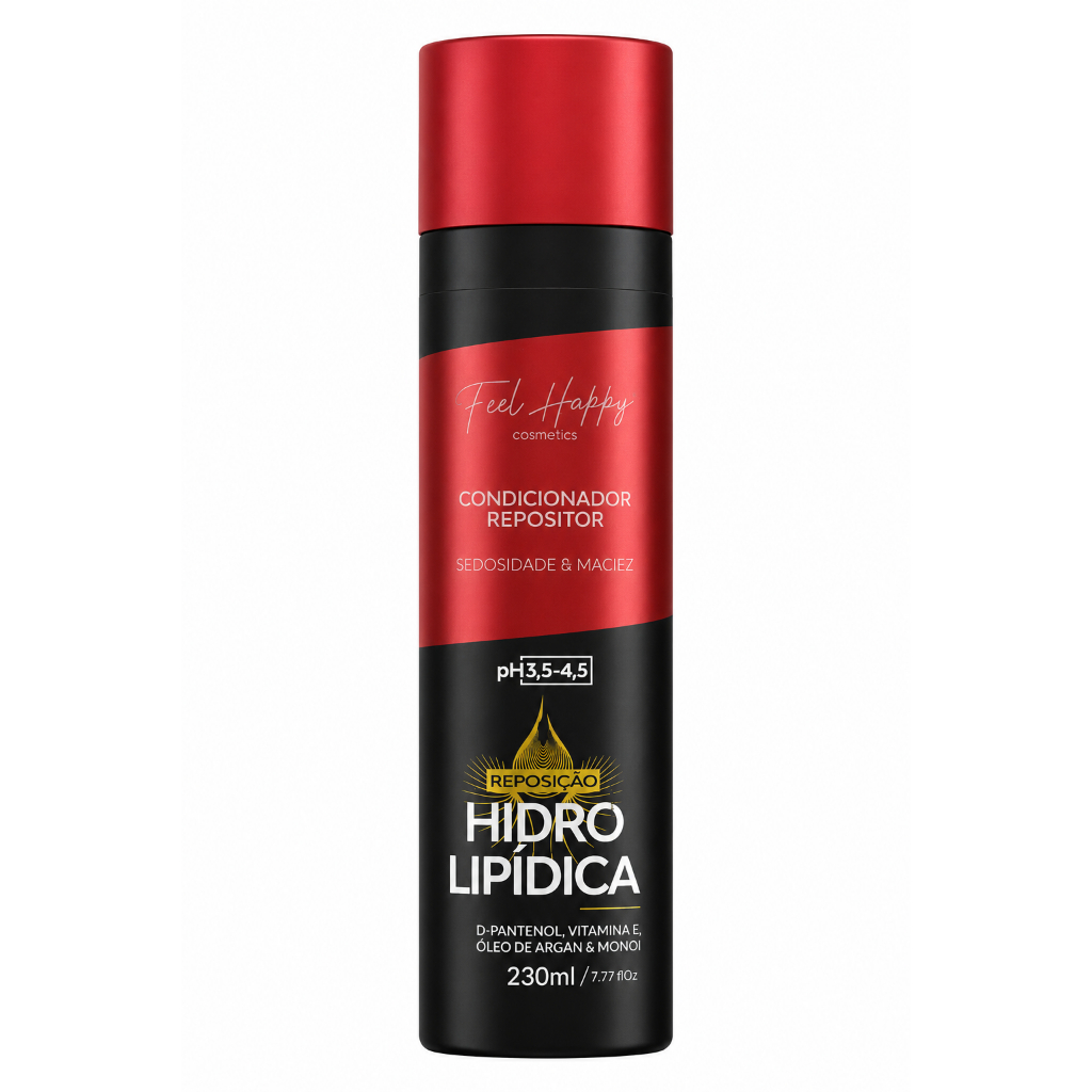 Condicionador Reposição Hidro Lipidica 230ml Feel Happy