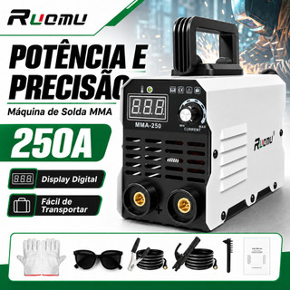 Máquina De Solda Inversora 220V MMA Tecnologia IGBT Portátil