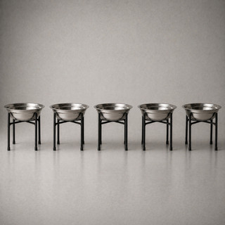 Comedouro e Bebedouro Elevado Pet Cachorro Tigela Inox Antiderrapante