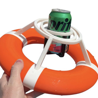 Boia de piscina para refrigerante cerveja churrasco suporte para porta copo latas