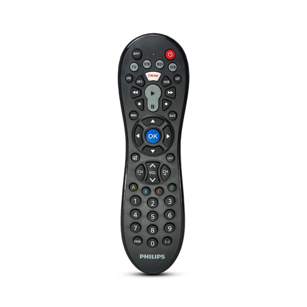 Controle Remoto Philips 4 em1 SRP3014 Universal Cor Preto