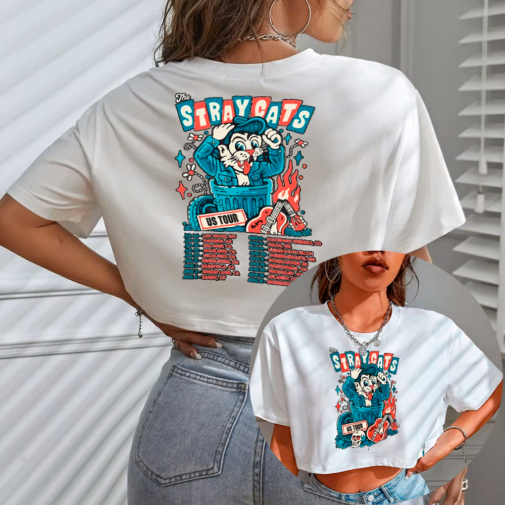 Camiseta Cropped Regata Machao Stray Kids Cats OVERSIZED Kpop Algodão Unissex Streetwear Presente Fã SKZ
