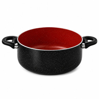 Panela Caçarola Com Tampa Revestimento Cerâmico