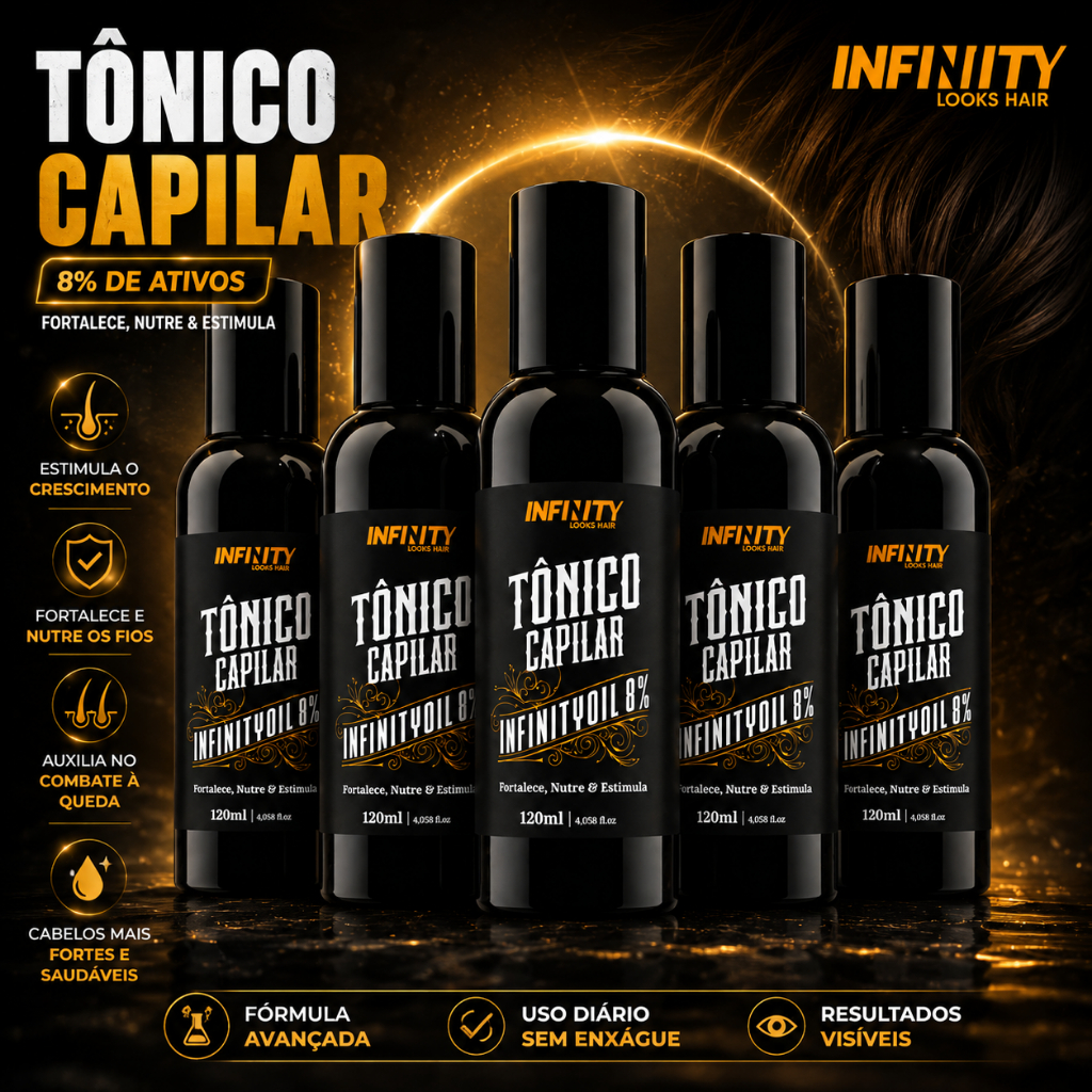Kit 5x Tônico Capilar Antiqueda Escolha a Variação 120ml Serum de Crescimento Puro Fio Cabelo Barba