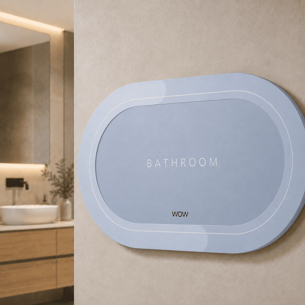 Tapete Banheiro Mágico Antiderrapante Ultra Absorvente Casa