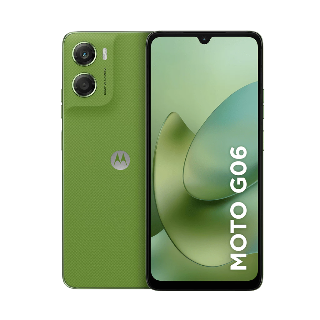 Smartphone Motorola Moto G06 256GB, 4G LTE, 12GB RAM Boost*, Câmera 50MP, Tela 6.9" - Verde — imagem 1