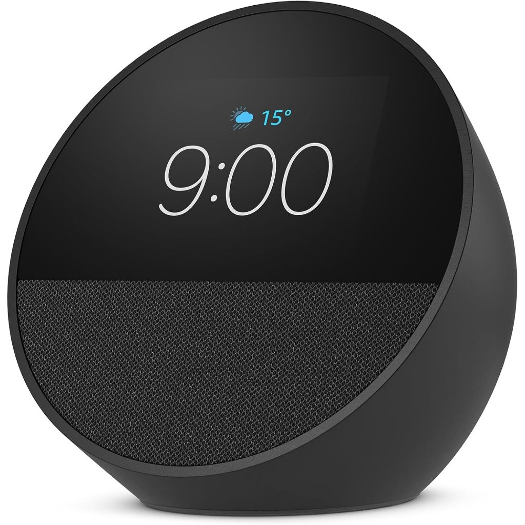Echo Spot (2024) com Alexa Despertador Inteligente - Preto