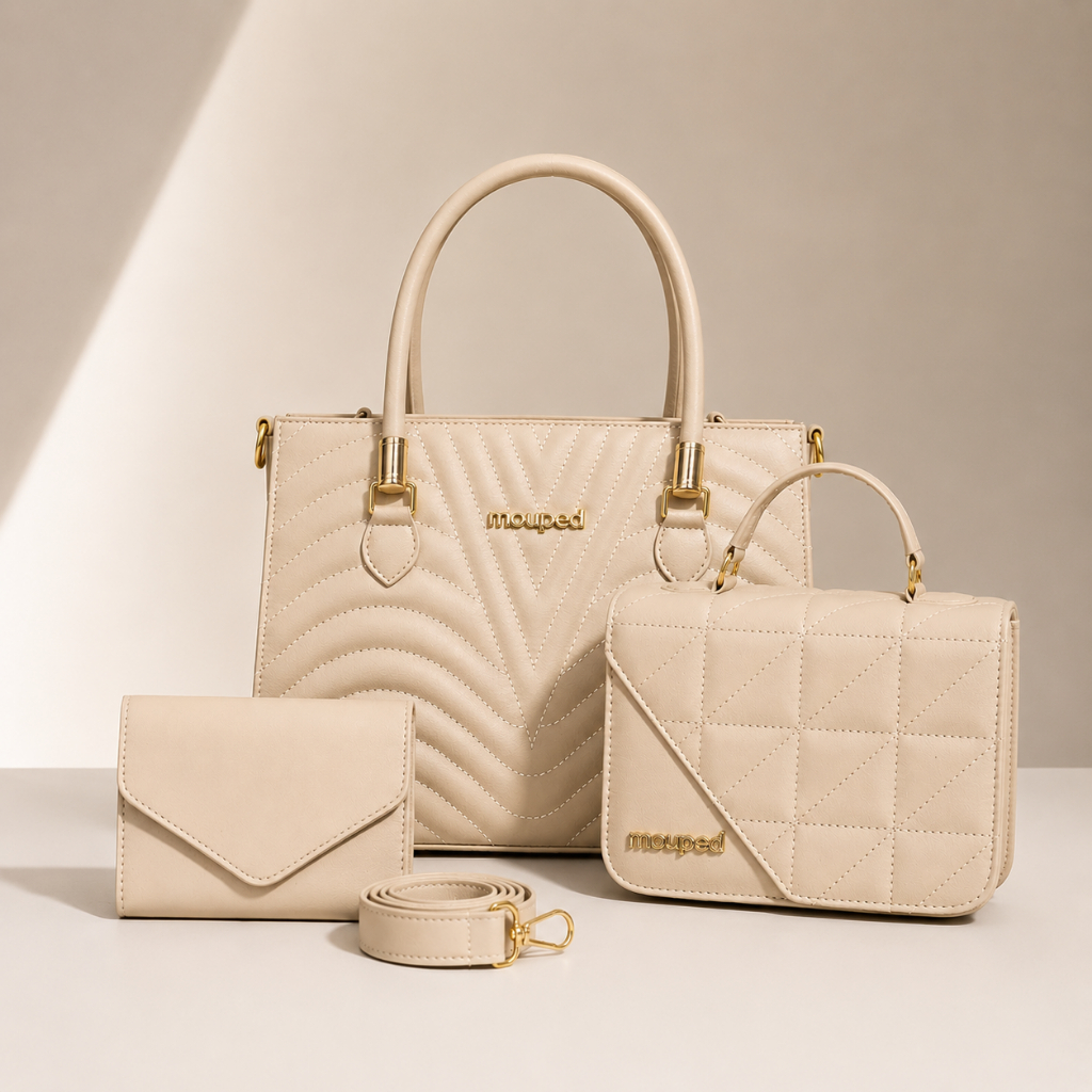 Kit 2 Bolsas Femininas Transversal Tiracolo + Carteira Lançamento