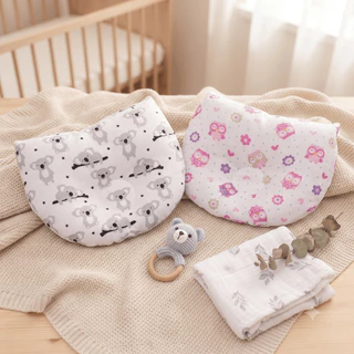 Travesseiro Anatomico Para Bebe Recem Nascido Modelador Cabeca Confortavel Enxoval Macio Premium