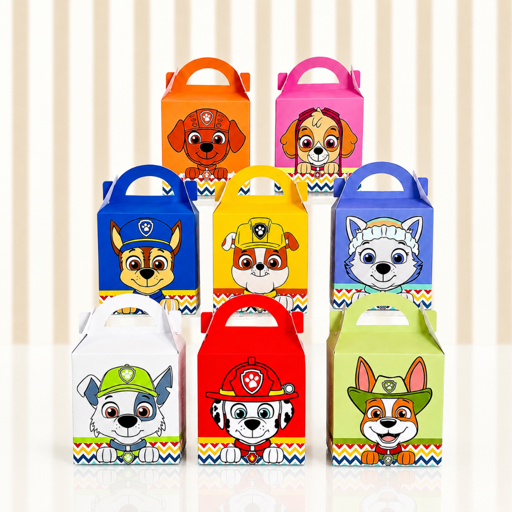 Maletinha Patrulha Canina, caixinha personalizada Patrulha canina, lembrancinha Patrulha canina
