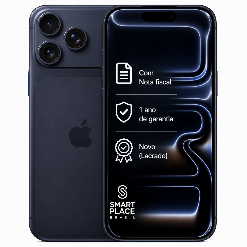 Apple iPhone 17 Pro Max Azul 1TB de Armazenamento ( Novo Lacrado )