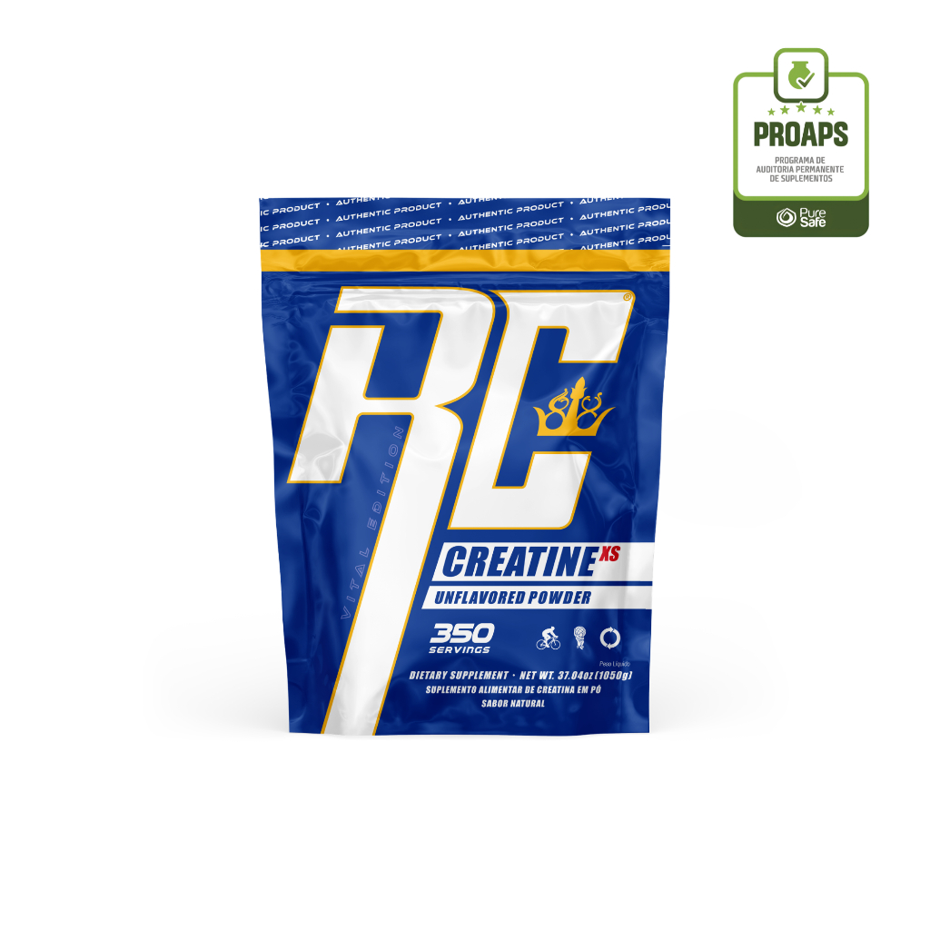 Creatina XS Refil Ronnie Coleman 1050g 350 Doses Creatina Monohidratada em Pó Se