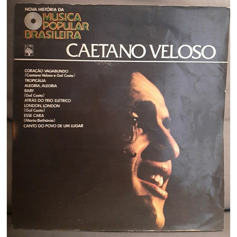 LP Vinil Caetano Veloso. Nova Historia da Música Popular Brasileira