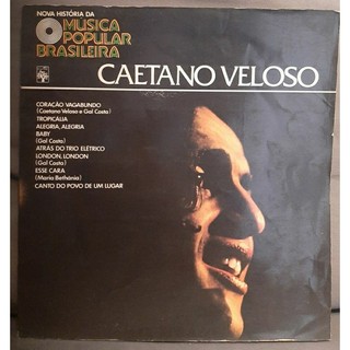 LP Vinil Caetano Veloso. Nova Historia da Música Popular Brasileira