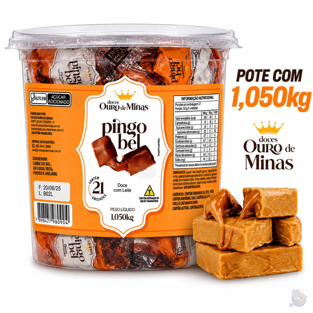 Doce de leite pingo bel 21un Ouro De Minas