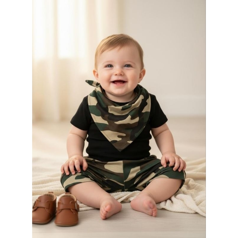 Conjunto Camuflado Bebes