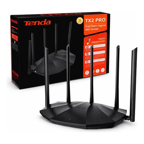 Roteador Tenda Tx2 Pro Wi-fi 6 Gigabit Dual Band 1201mbps 5