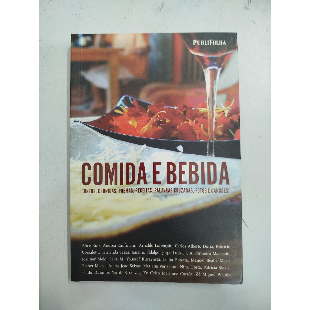 Livro: Comida e Bebida - Vários