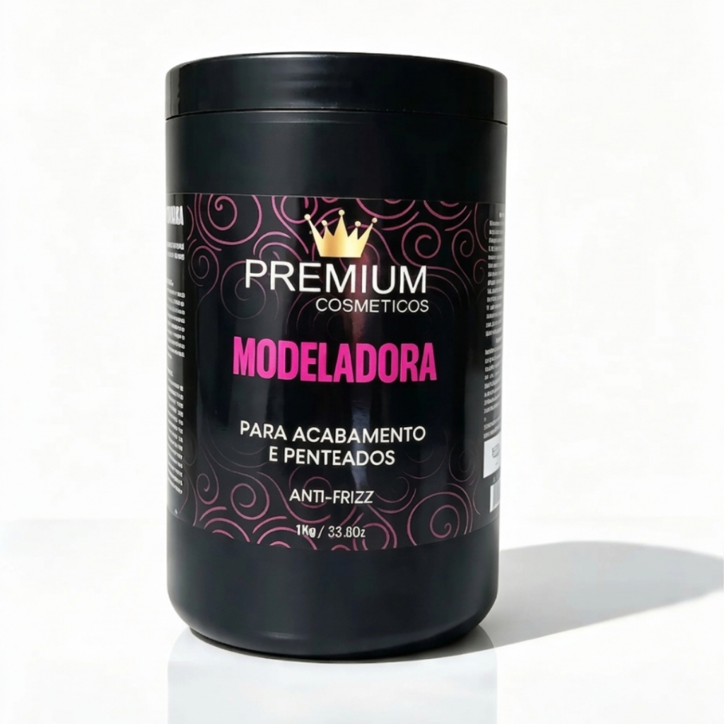 Pasta Modeladora 1 Kilo Transparente Efeito Seco Profissional