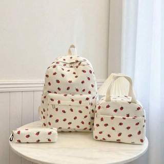 Kit 3 Mochila Feminina Para Escolar Viajar Estilo Casual Kpop Modelo Novo Jovem Multiuso …