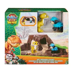 Playset Rex e Dino - Patrulha Canina: Uma Aventura Dino