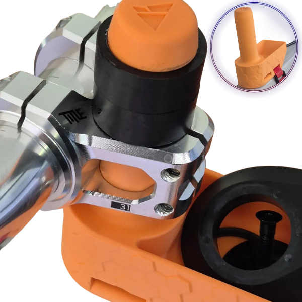 Suporte Apoio Guidão No Quadro Bike Para Manutenção Garfo Suspensão